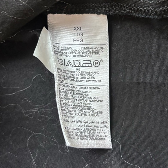 Old Navy Women’s XXL Black Puffy Sleeve Gathered Bust Full Length Flowing Dress - Picture 12 of 16